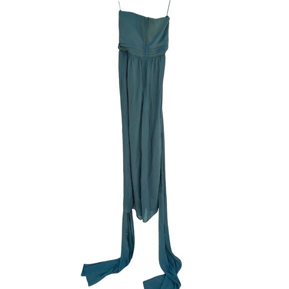 Birdy Grey Dresses Christina Convertible‎ Tulle Maxi Gown in Sage Green, sz XS - Picture 4 of 7